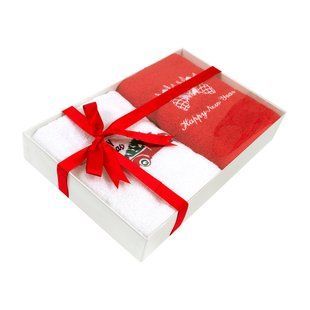 Набор полотенец Lotus Home Christmas Van 50*90 2од.
