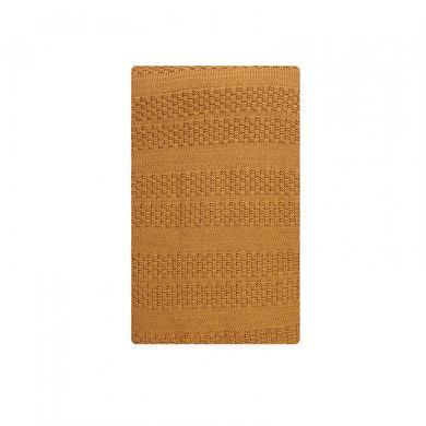 Плед Karaca Home Charm Bold hardal гірчичний 200x220 євро