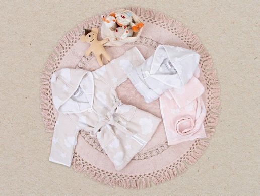 Халат дитячий Irya New Cloud pudra пудра 2-3 роки