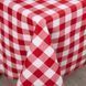 Скатерть водоотталкивающая Panama 180х220 см Red Check