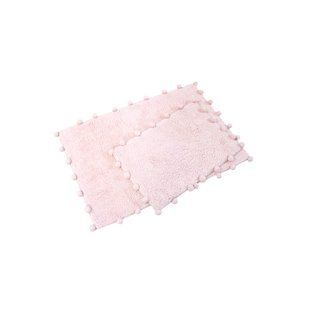 Набір килимків Irya Alya pembe рожевий 60x90+40x60