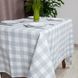 Скатерть водоотталкивающая Panama 180х220 см Light Grey Check