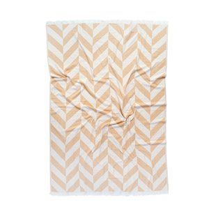 Плед-накидка Barine Fishbone Throw Mustard 130x180