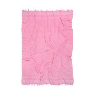 Плед-накидка Barine Stone Throw pink рожевий 140x170