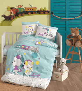 Комплект постільної білизни для немовлят Belizza Baby Sweet Ранфорс