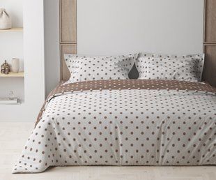 Комплект постільної білизни ТЕП Cappuccino Dots 70x70 сімейний