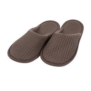 Тапочки Lotus Home Waffle brown коричневый