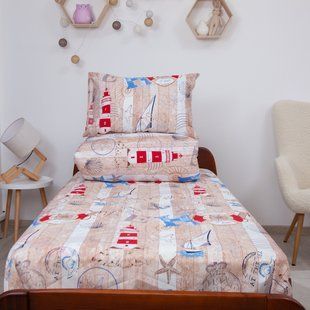 Комплект постільної білизни ТЕП Soft dreams Морський круіз 50x70 підлітковий