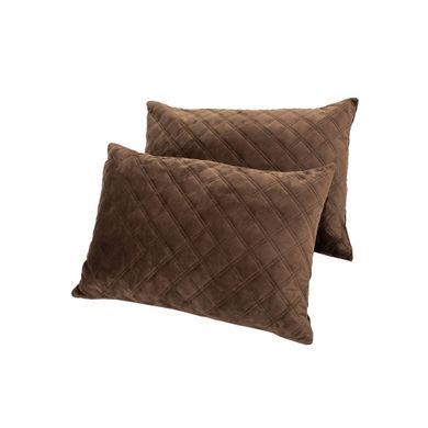 Подушка декоративна VELOUR 50х70 см коричневий