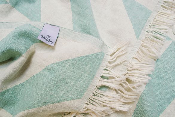 Плед-накидка Barine Fishbone Throw Sage 130x180